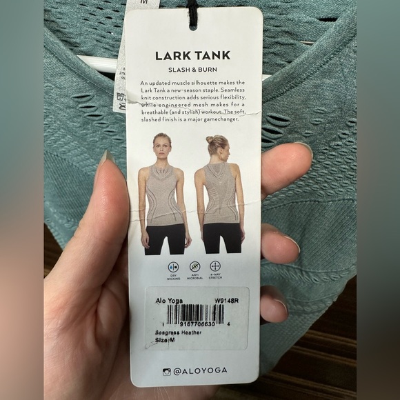 NWT Alo Lark Tank Size Medium - Picture 3 of 5